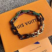 Louis Vuitton chain bracelet colorful metal - 1