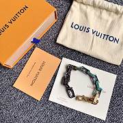 Louis Vuitton chain bracelet colorful metal - 6