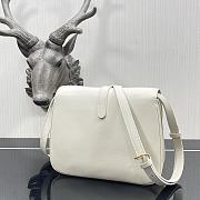 Celine Medium Tabou Smooth Calfskin White Bag - 5