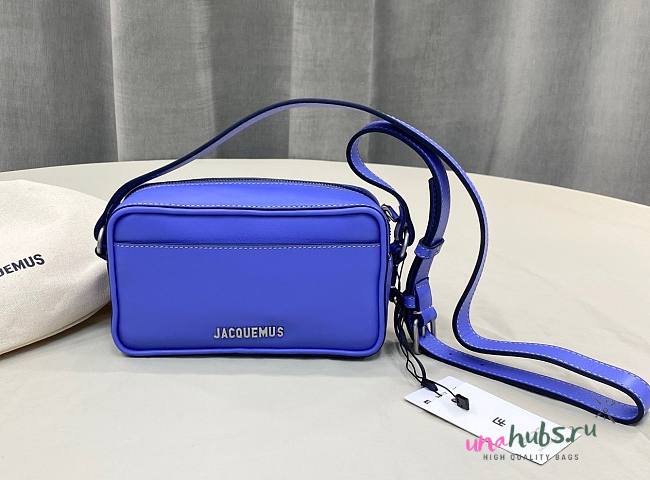 Jacquemus purple shoulder bag  - 1