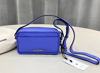 Jacquemus purple shoulder bag 