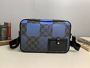 Louis Vuitton Alpha Messenger Damier Graphite blue N40421 - 1