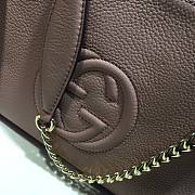 Gucci Soho Small Tote Bag Pink 387043  - 3