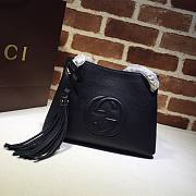 Gucci Soho Small Tote Bag Black 387043 - 1