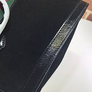 Gucci Ophidia GG Medium Black Velvet Tote Bag 524537  - 6