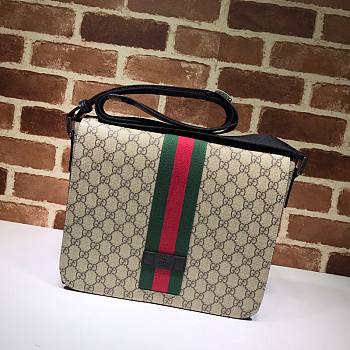 Gucci Supreme Canvas Messenger 475432 