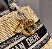 Dior Wicker Oblique tote bag  - 4