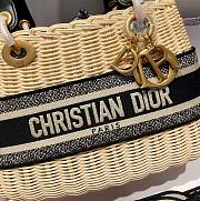 Dior Wicker Oblique tote bag  - 6