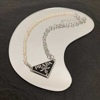 Prada pearl necklace 