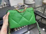 Chanel 19 Flap Bag Green 26cm - 6