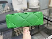 Chanel 19 Flap Bag Green 30cm - 3