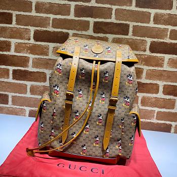 Gucci Medium Disney Brown Backpack 603898 