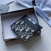 Dior oblique card holder 02 - 5