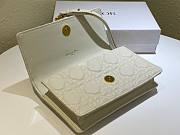 Dior caro white shoulder bag - 6