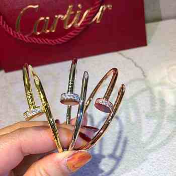 Cartier Juste un Clou bracelet with diamond 