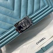 Chanel boy V flap bag 25cm - 6