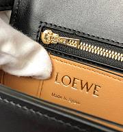 Loewe Goya leather shoulder bag in black - 5