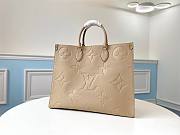 Louis Vuitton Onthego GM Beige - 1