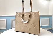 Louis Vuitton Onthego GM Beige - 5