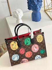 Louis Vuitton Onthego Monogram Cameo Printed MM Bag - 6