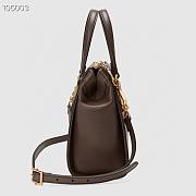  Gucci Ladies Small Ophidia GG Flora Tote Bag - 5