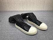 Rick Owens DRKSHDW Canvas High Top Leather 02 - 1