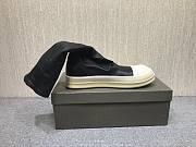 Rick Owens DRKSHDW Canvas High Top Leather 02 - 5