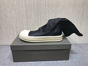 Rick Owens DRKSHDW Canvas High Top Leather 02 - 3