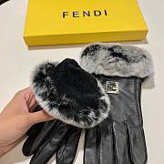 Fendi gloves black - 4