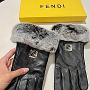 Fendi gloves black - 6