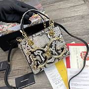 D&G Girls Barocco Tote  snake skin effect  - 1