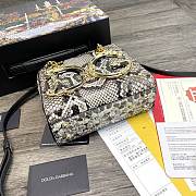 D&G Girls Barocco Tote  snake skin effect  - 3