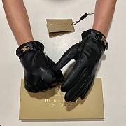 Burberry leather gloves - 6