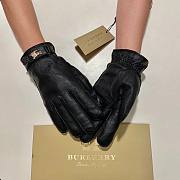 Burberry leather gloves - 3