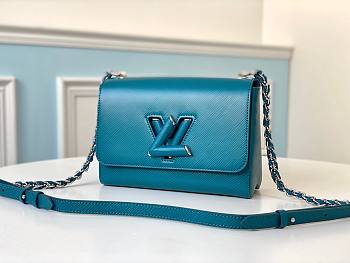 Louis Vuitton Twist MM Epi Leather in Blue m50282