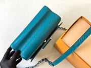 Louis Vuitton Twist MM Epi Leather in Blue m50282 - 3
