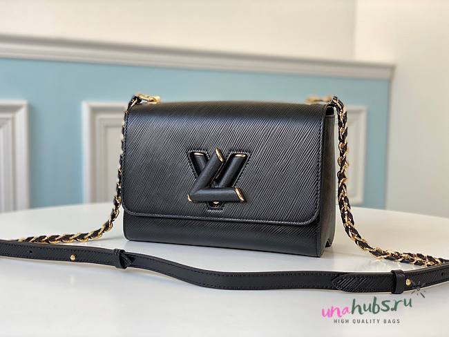 Louis Vuitton Twist MM Epi Leather in Black m50282 - 1