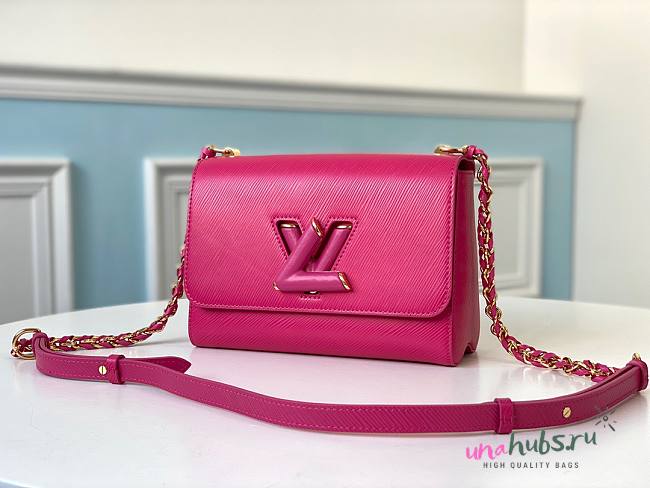 Louis Vuitton Twist MM Epi Leather in pink m50282 - 1