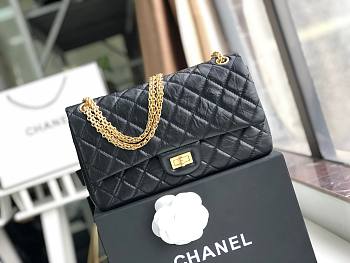 Chanel flap bag in gold hardware 30cm