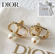 Dior pearl gold earings - 3