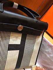 Hermes Herbag  Black 31cm - 6