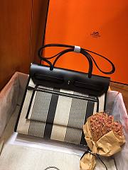 Hermes Herbag  Black 31cm - 4