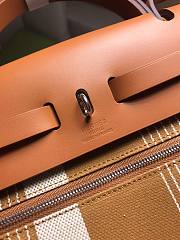 Hermes Herbag Brown 31cm - 3