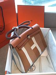 Hermes Herbag Brown 31cm - 2