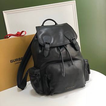 Burberry black backpack