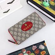 Gucci long red wallet  - 1