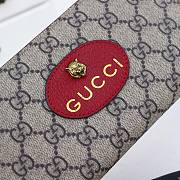 Gucci long red wallet  - 3