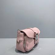 Prada box shoulder bag in pink  - 6