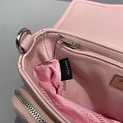 Prada box shoulder bag in pink  - 3