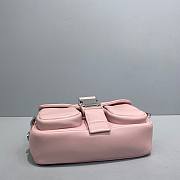 Prada box shoulder bag in pink  - 2